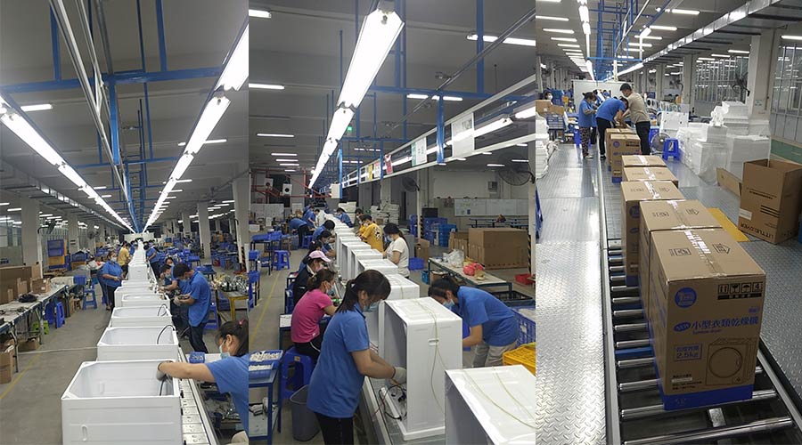 生产实况！九游app
正忙碌开展台湾客户的小型干衣机生产