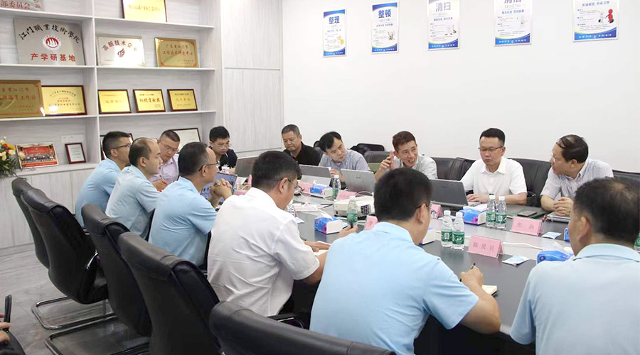 热烈欢迎杭州松下家电有限公司莅临九游app
考察指导